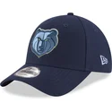 kapa-zaobljena-plava-podesiv-9forty-the-league-memphis-grizzlies-nba-new-era