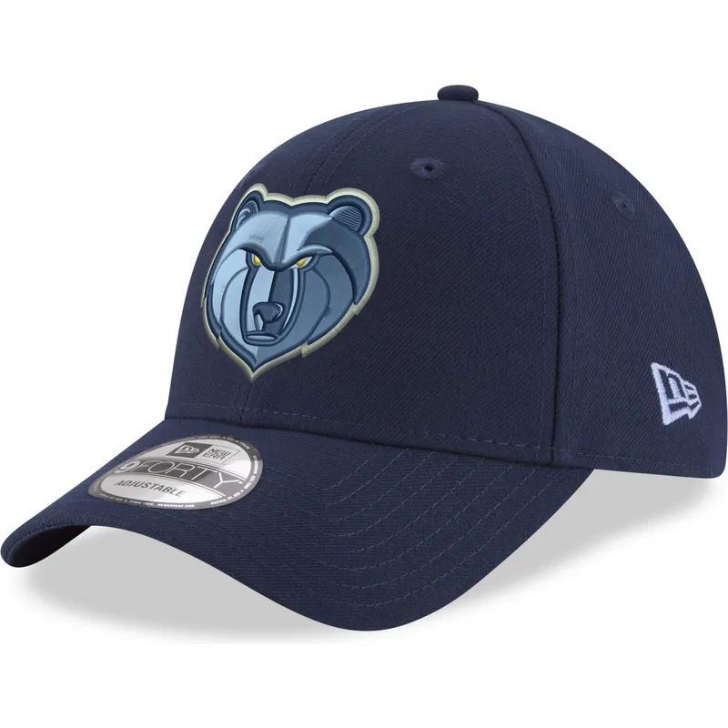 kapa-zaobljena-plava-podesiv-9forty-the-league-memphis-grizzlies-nba-new-era