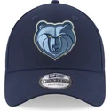 kapa-zaobljena-plava-podesiv-9forty-the-league-memphis-grizzlies-nba-new-era