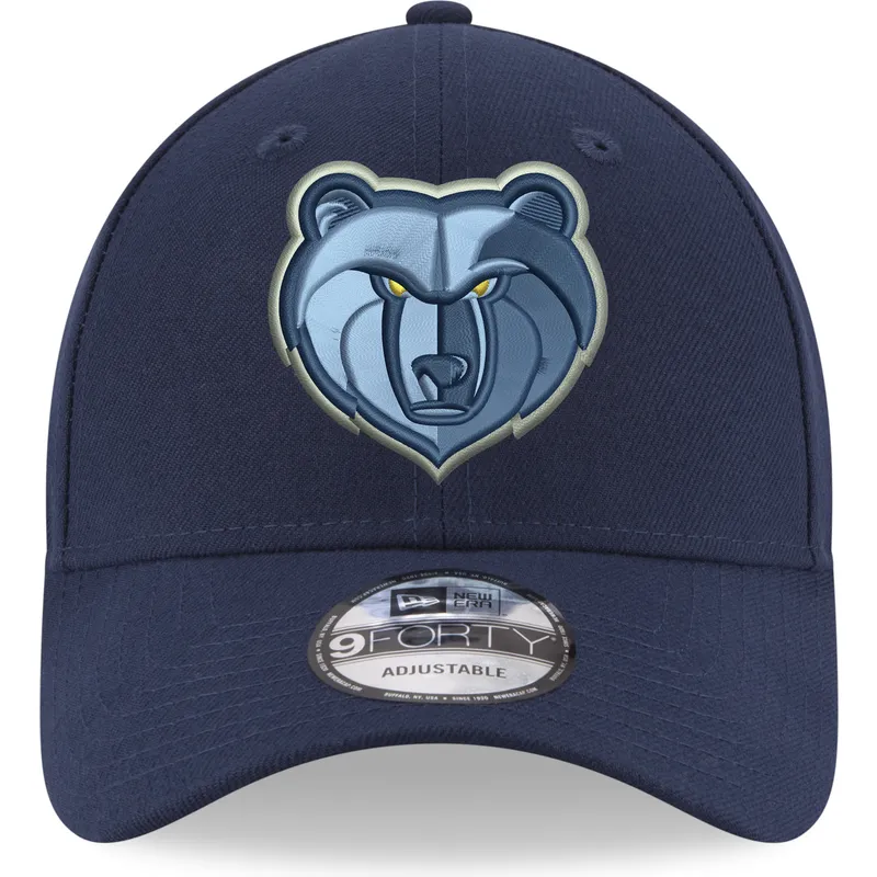 kapa-zaobljena-plava-podesiv-9forty-the-league-memphis-grizzlies-nba-new-era