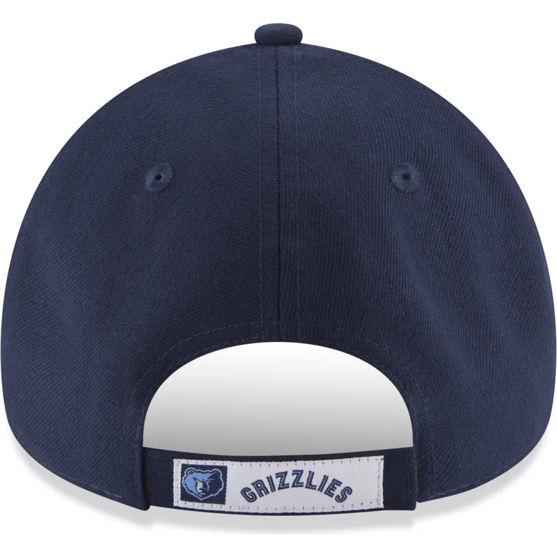 kapa-zaobljena-plava-podesiv-9forty-the-league-memphis-grizzlies-nba-new-era