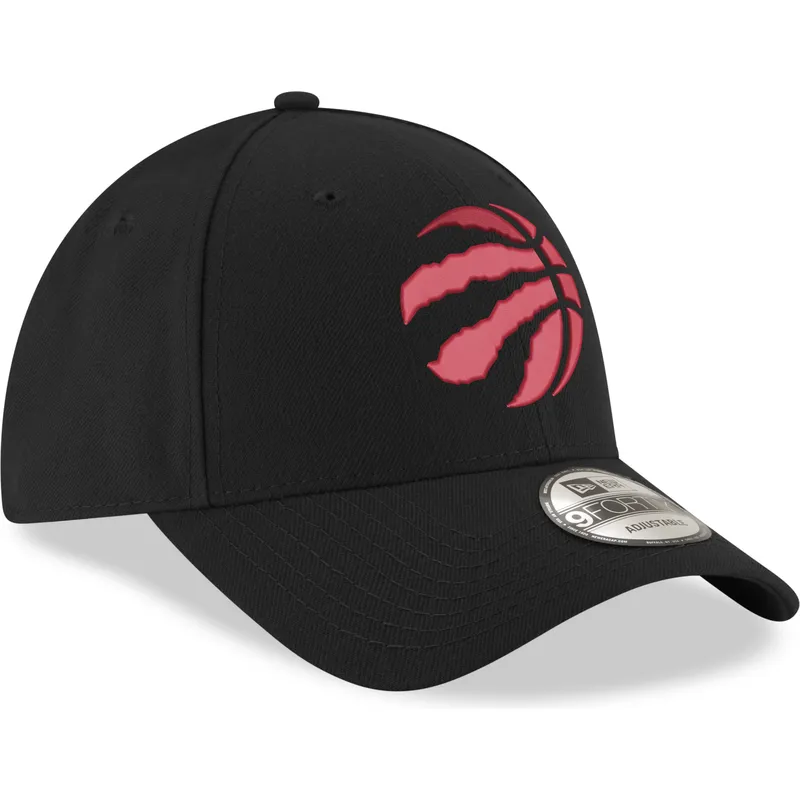 cap-zaobljena-black-adjustable-strap-9forty-the-league-toronto-raptors-nba-new-era