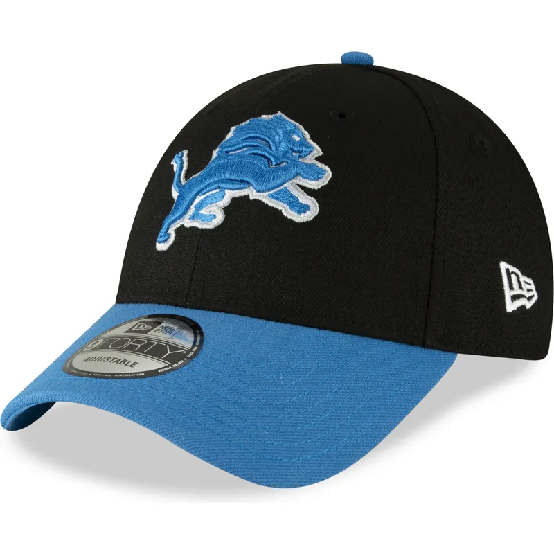 kapa-zaobljena-crna-podesiv-9forty-the-league-detroit-lions-nfl-new-era