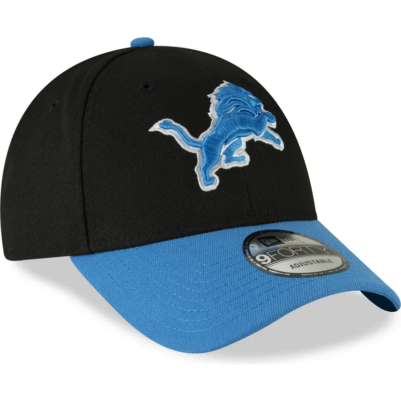 kapa-zaobljena-crna-podesiv-9forty-the-league-detroit-lions-nfl-new-era