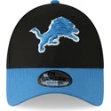 kapa-zaobljena-crna-podesiv-9forty-the-league-detroit-lions-nfl-new-era