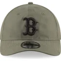 kapa-zaobljena-zelena-podesiv-9twenty-nylon-packable-boston-red-sox-mlb-new-era