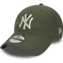 kapa-zaobljena-zelena-podesiv-9twenty-nylon-packable-new-york-yankees-mlb-new-era