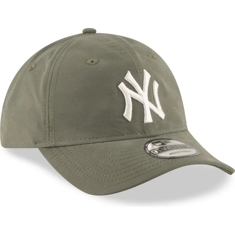 kapa-zaobljena-zelena-podesiv-9twenty-nylon-packable-new-york-yankees-mlb-new-era
