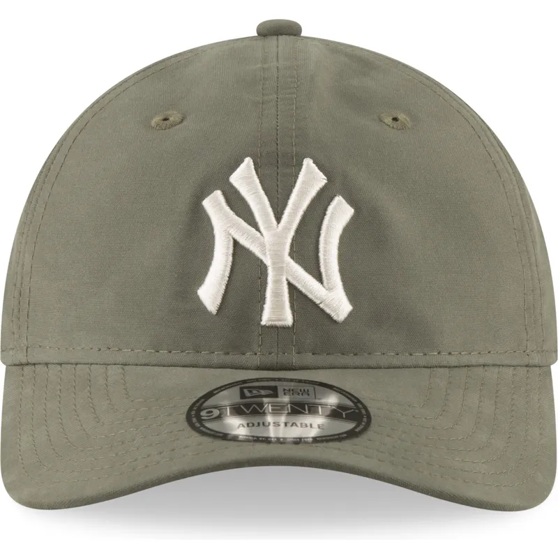 kapa-zaobljena-zelena-podesiv-9twenty-nylon-packable-new-york-yankees-mlb-new-era