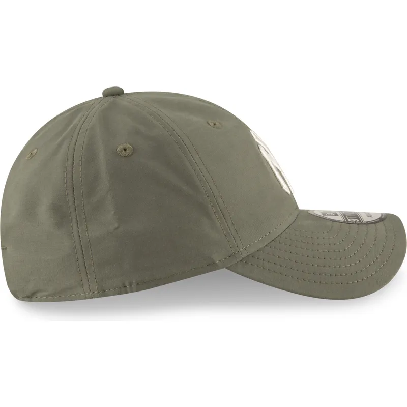 kapa-zaobljena-zelena-podesiv-9twenty-nylon-packable-new-york-yankees-mlb-new-era