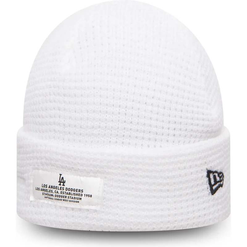 kapa-bijela-cuff-knit-mono-script-patch-los-angeles-dodgers-mlb-new-era