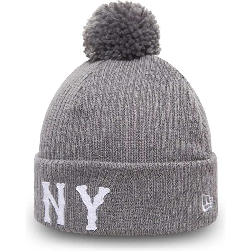 kapa-pompon-siva-cuff-knit-lightweight-felt-bobble-new-york-highlanders-mlb-new-era