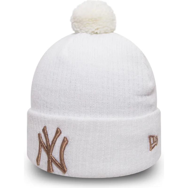 kapa-pompon-bijela-cuff-knit-sport-waffle-new-york-yankees-mlb-new-era