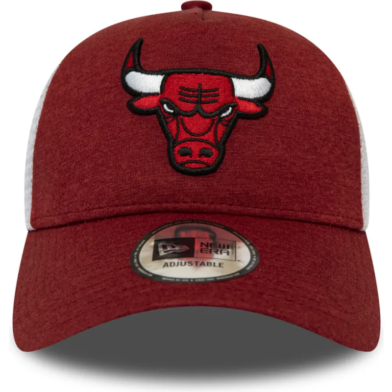 kapa-zaobljena-crvena-podesiv-trucker-shadow-tech-a-frame-chicago-bulls-nba-new-era