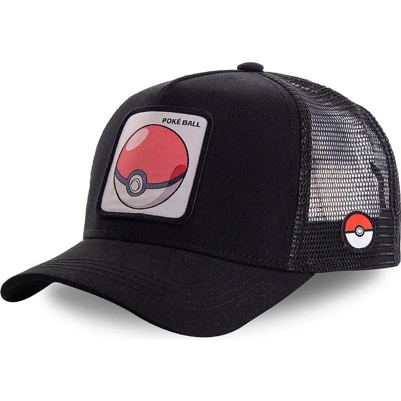kapa-zaobljena-crna-snapback-pok1-poke-ball-pokemon-capslab kapa-zaobljena-crna-snapback-pok1-poke-ball-pokemon-capslab