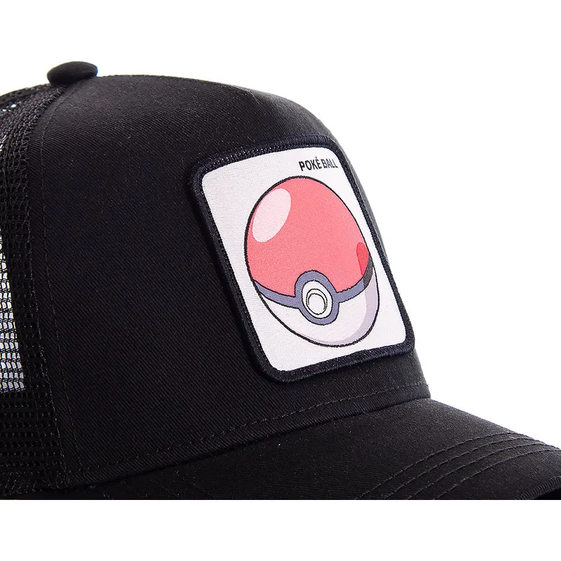 kapa-zaobljena-crna-snapback-pok1-poke-ball-pokemon-capslab kapa-zaobljena-crna-snapback-pok1-poke-ball-pokemon-capslab