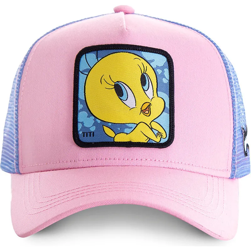 kapa-zaobljena-ruzicasta-snapback-twe1-tweety-looney-tunes-capslab