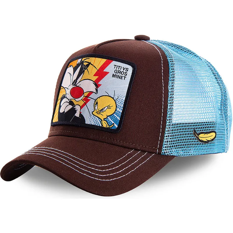 kapa-zaobljena-smeda-snapback-vs-tvg1-silvestar-i-tweety-looney-tunes-capslab