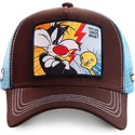 kapa-zaobljena-smeda-snapback-vs-tvg1-silvestar-i-tweety-looney-tunes-capslab