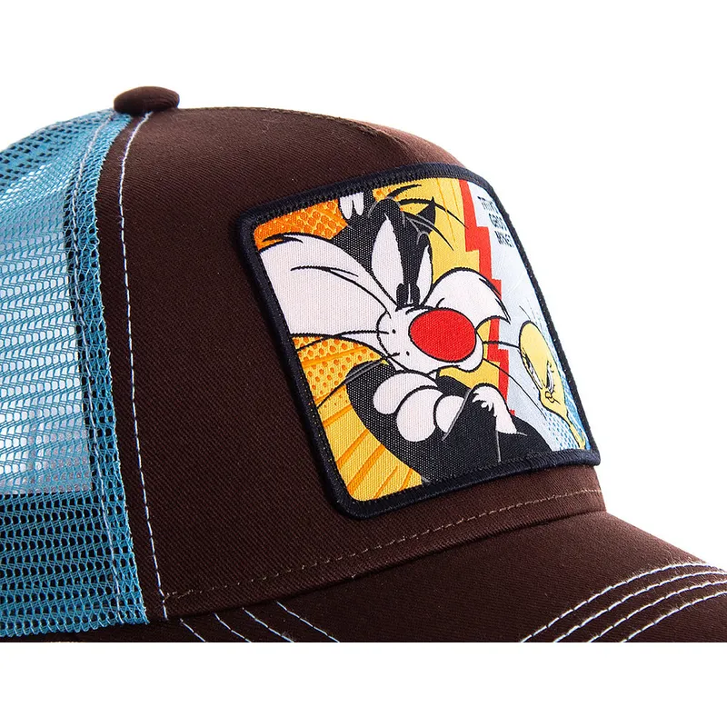 kapa-zaobljena-smeda-snapback-vs-tvg1-silvestar-i-tweety-looney-tunes-capslab