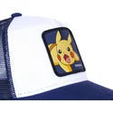 kapa-zaobljena-plava-snapback-8-pikachu-pokemon-capslab