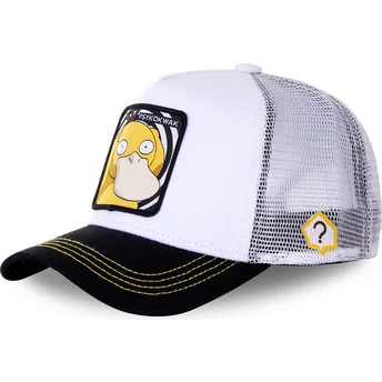 kapa-zaobljena-bijela-snapback-psy3-psyduck-pokemon-capslab