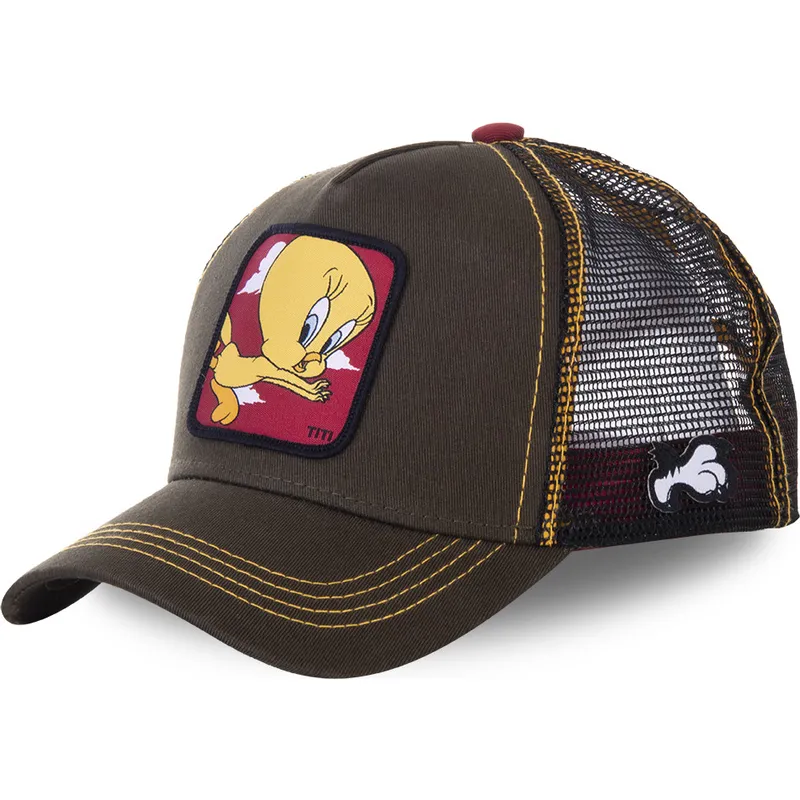 kapa-zaobljena-zelena-snapback-tit2-tweety-looney-tunes-capslab