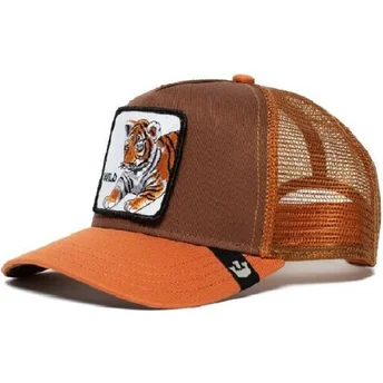kapa-zaobljena-smeda-snapback-za-djecu-wild-tiger-the-farm-goorin-bros
