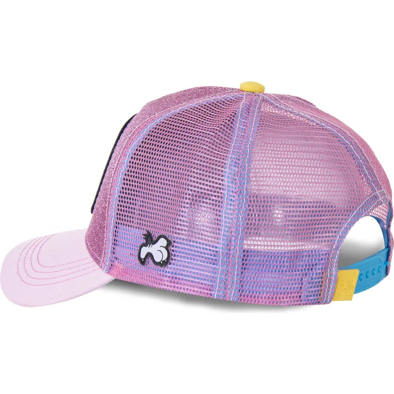 kapa-zaobljena-ruzicasta-snapback-purpurina-twe4-tweety-looney-tunes-capslab kapa-zaobljena-ruzicasta-snapback-purpurina-twe4-tweety-looney-tunes-capslab