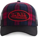kapa-zaobljena-crna-snapback-estampado-cuadros-carb2-von-dutch