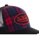 kapa-zaobljena-crna-snapback-estampado-cuadros-carb2-von-dutch