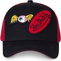 kapa-zaobljena-crna-snapback-dblpat-von-dutch