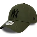 kapa-zaobljena-zelena-podesiv-9forty-league-essential-new-york-yankees-mlb-new-era