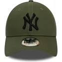 kapa-zaobljena-zelena-podesiv-9forty-league-essential-new-york-yankees-mlb-new-era