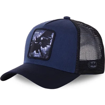 Cap zaobljena navy blue snapback Batman DC Comics Capslab