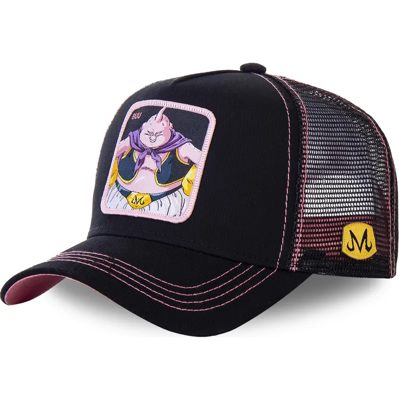 kapa-zaobljena-crna-snapback-big3-buu-dragon-ball-capslab