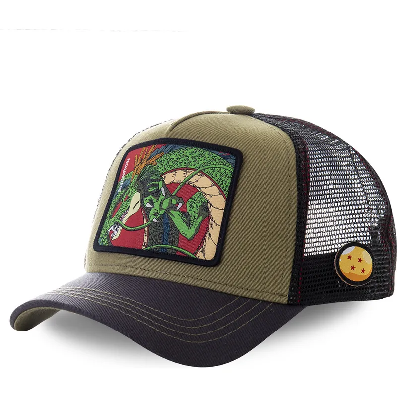 kapa-zaobljena-smeda-snapback-ron1-shenron-dragon-ball-capslab