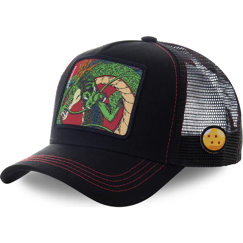 kapa-zaobljena-crna-snapback-ron3-shenron-dragon-ball-capslab