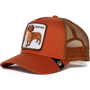 kapa-zaobljena-smeda-snapback-weiner-dawg-the-farm-goorin-bros