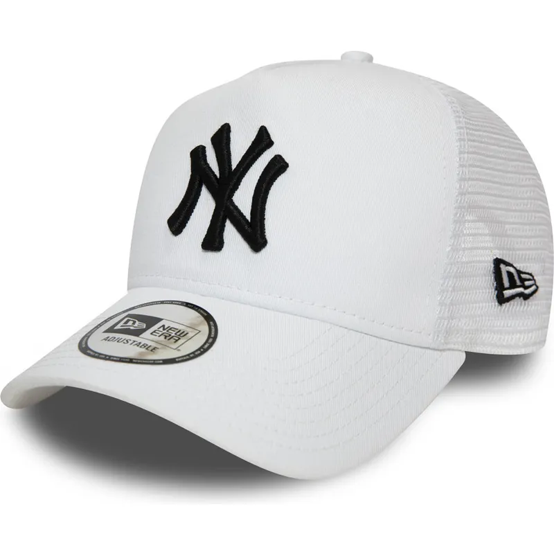 kapa-zaobljena-bijela-snapback-essential-a-frame-new-york-yankees-mlb-new-era