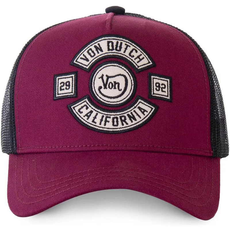 kape-zaobljena-crvena-snapback-bikbor-von-dutch