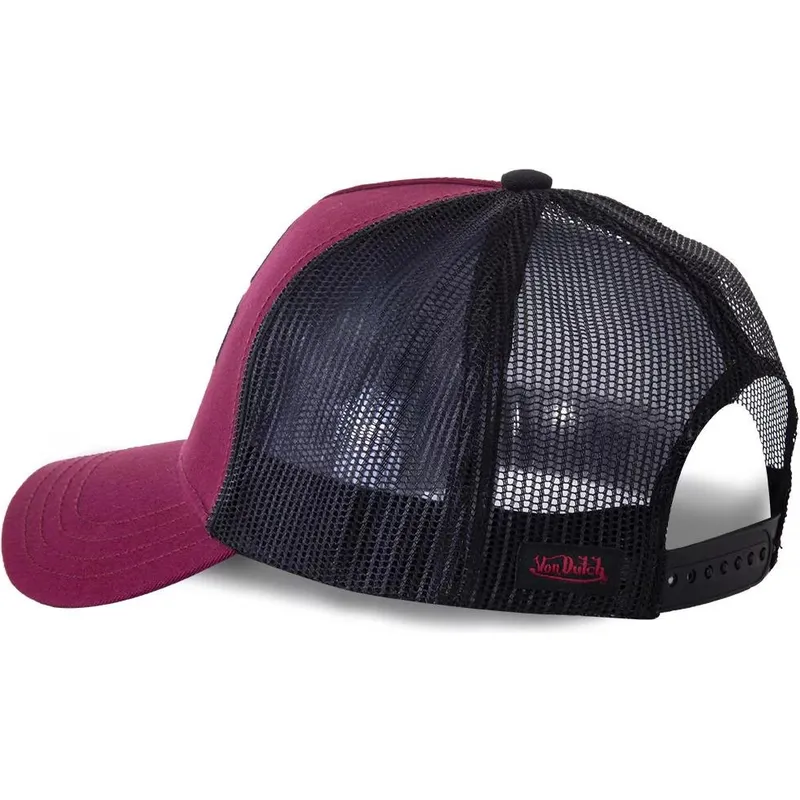 kape-zaobljena-crvena-snapback-bikbor-von-dutch
