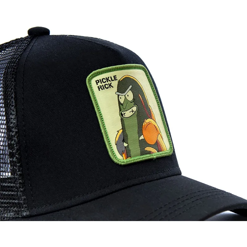 kapa-zaobljena-crna-snapback-pickle-ckl2-rick-sanchez-rick-i-morty-capslab