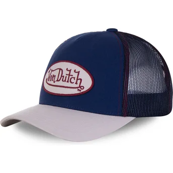 Kapa zaobljena plava snapback CRE Von Dutch