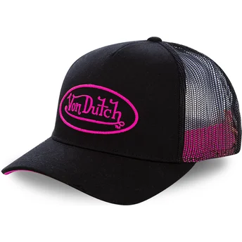 kapa-zaobljena-crna-snapback-rosa-neo-pin-von-dutch