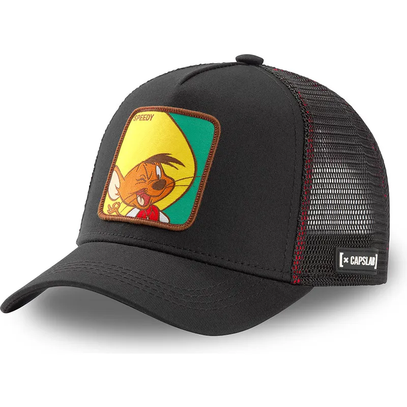 kapa-zaobljena-crna-snapback-gon2-speedy-gonzales-looney-tunes-capslab