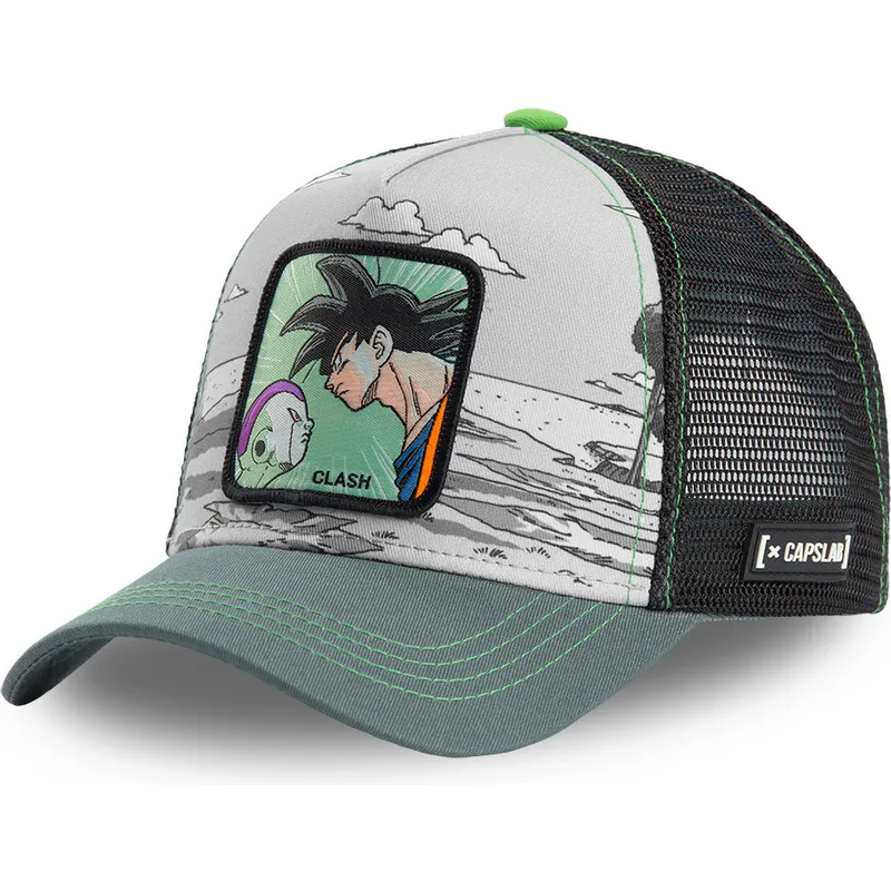 kapa-zaobljena-siva-snapback-clash-zig-goku-vs-frieza-dragon-ball-capslab