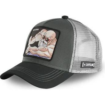 kapa-zaobljena-siva-snapback-nin1-muten-roshi-dragon-ball-capslab
