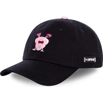 kapa-zaobljena-crna-snapback-poo2-kaka-dr-slump-capslab