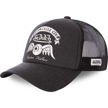 Cap zaobljena black snapback Von Dutch